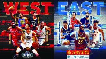 本赛季全明星海报,海报中的激情与荣耀