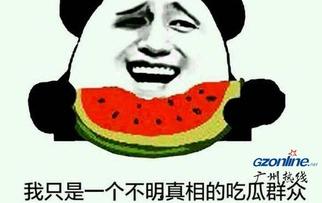 吃瓜群众的解释